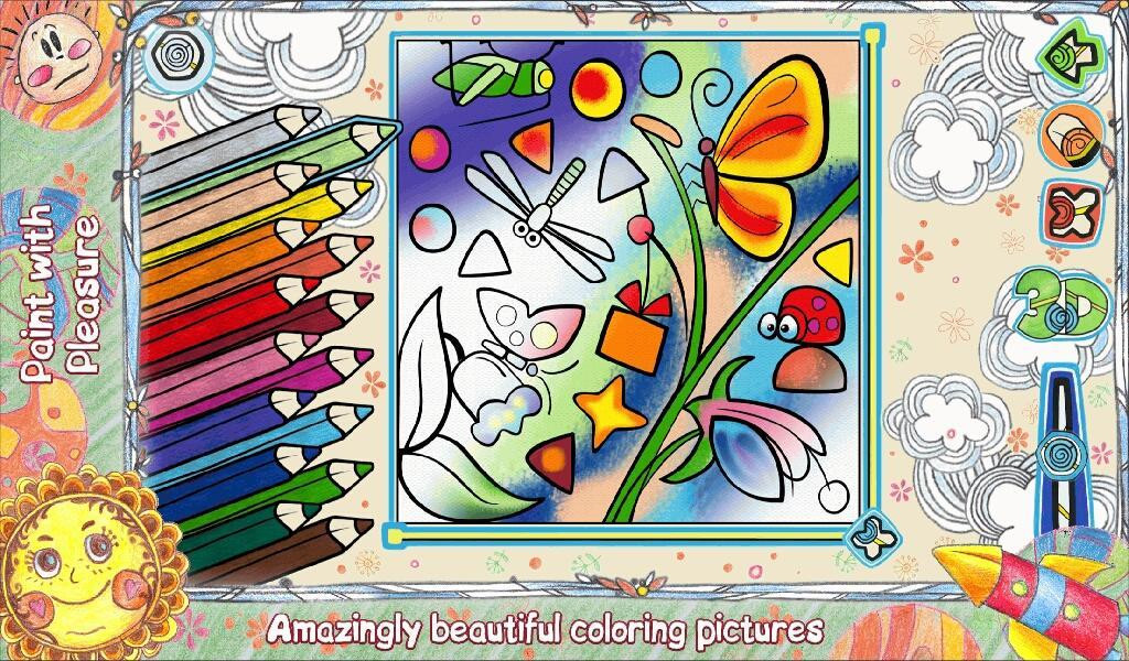 Kids Coloring 3D LiveBook3D (itch) - кадр 2
