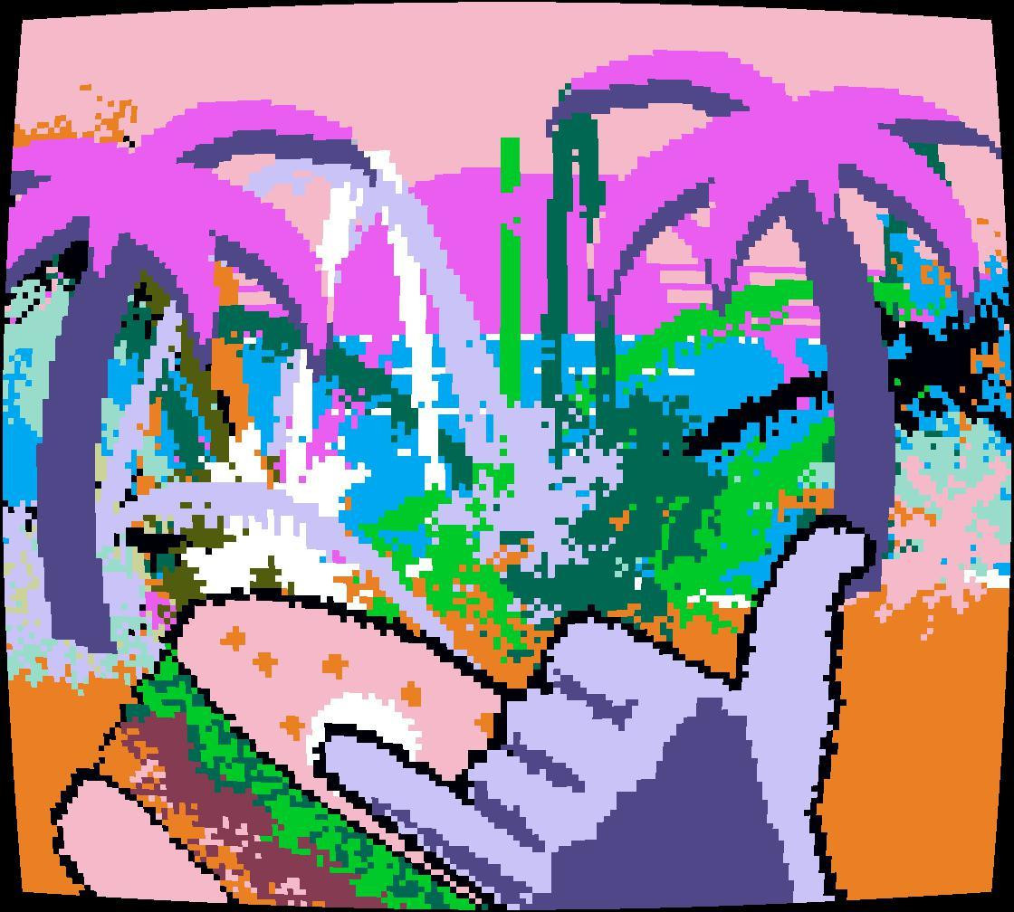 Summertime SPLASH Fish Volleyball Paint DELUXE (itch) - кадр 1