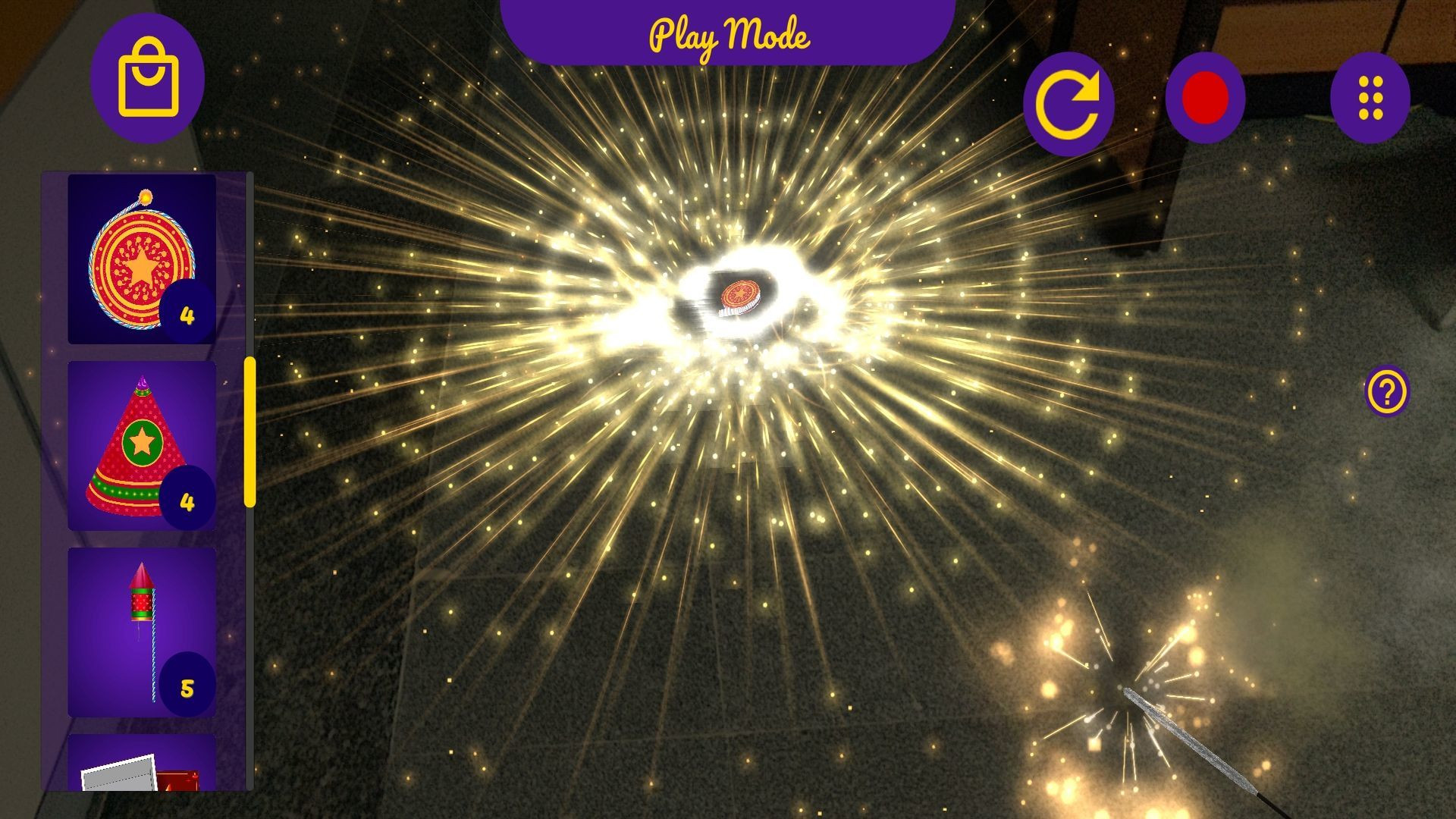 Fireworks AR Playground (itch) - кадр 4