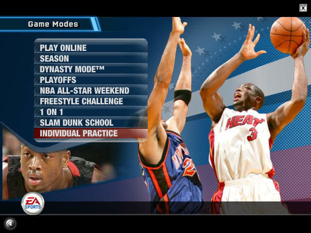 NBA Live 06 (2005) - кадр 5