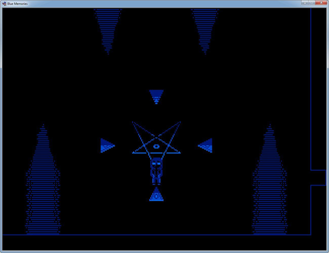 Blue Memories (old 2017 game) (itch) - кадр 3