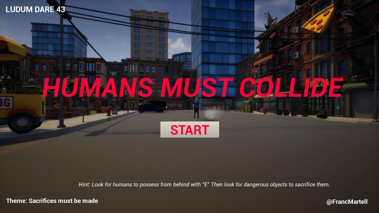 HUMANS MUST COLLIDE (itch) - кадр 3