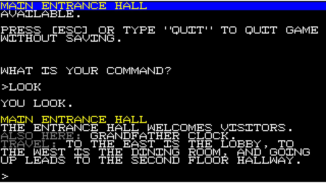 Ozapell Mystery Text Adventure - кадр 4