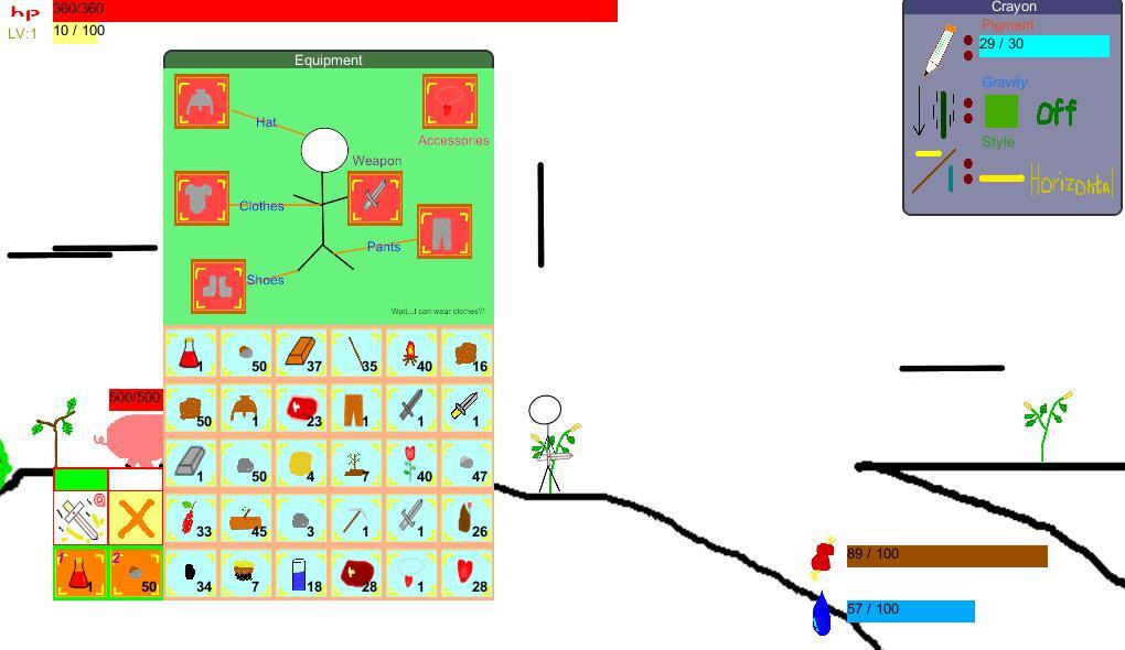 The Legend Of Crayons (itch) - кадр 2