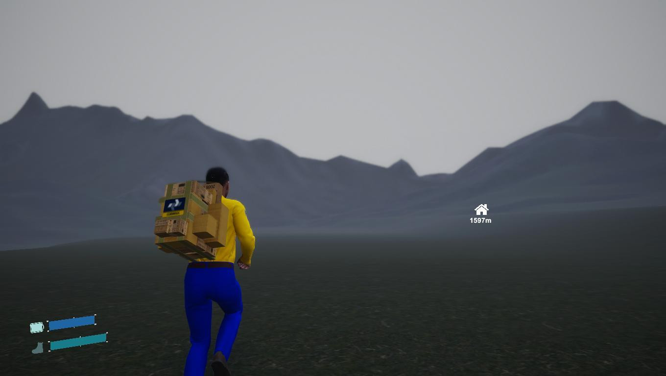 A Brazilian Correios Game - Destinatário Ausente (itch) - кадр 11