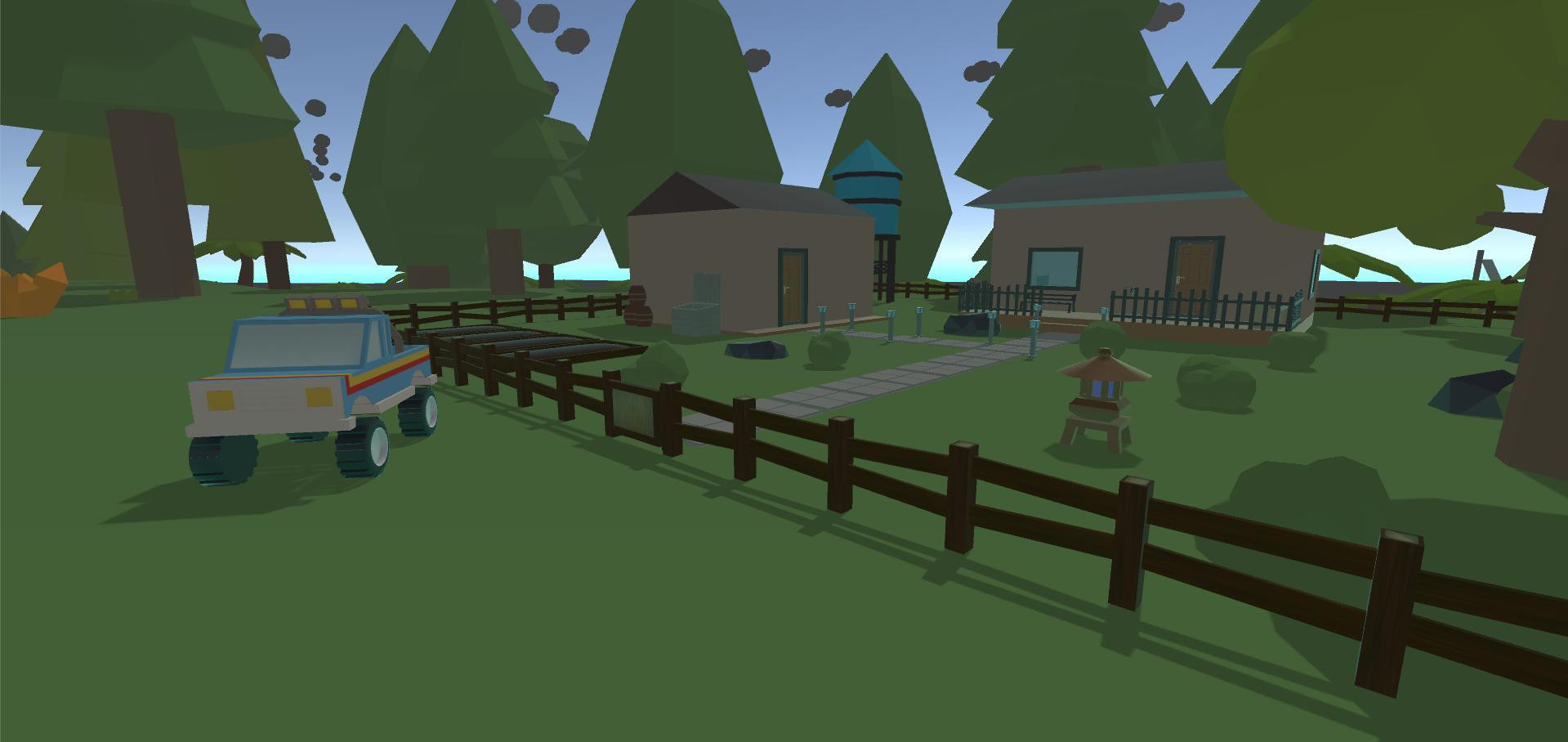 My Little Garden - Low Poly Life Simulator - Demo (itch) - кадр 5