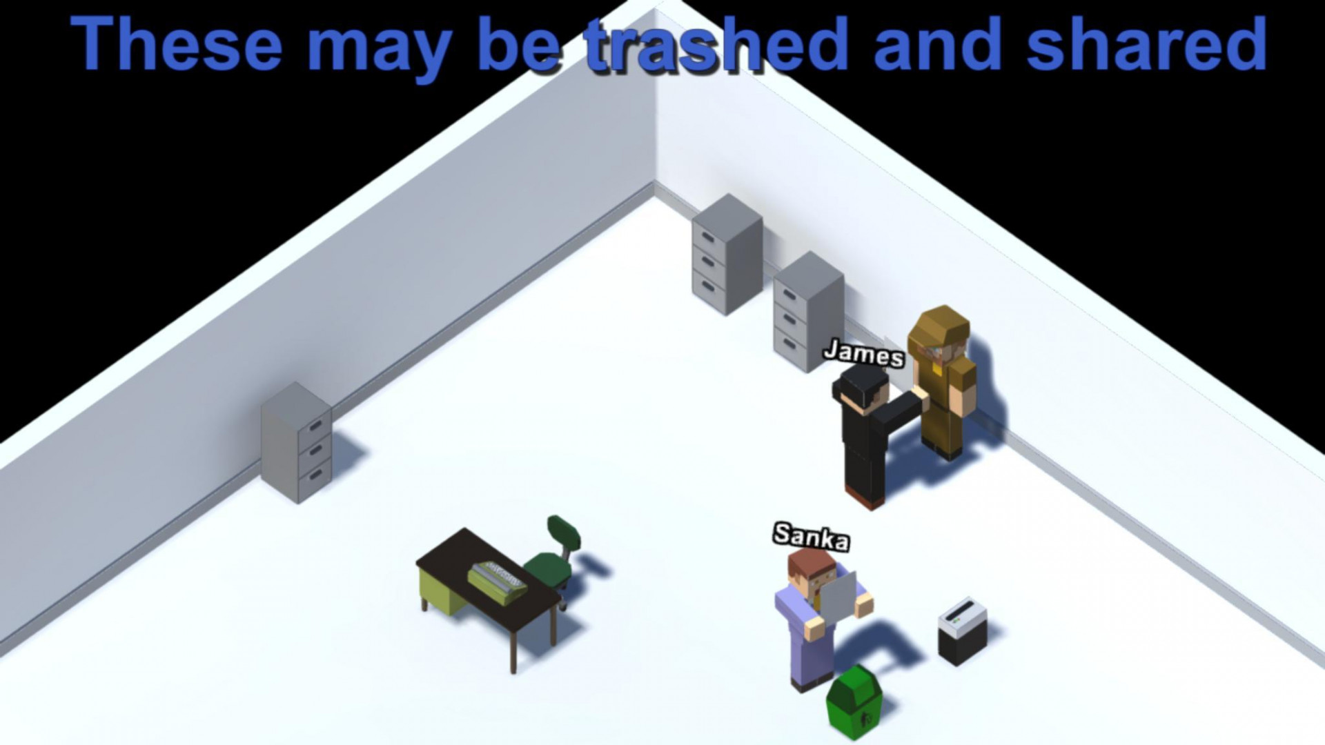 Leaky Leeks and the Lost Document (itch) - кадр 9