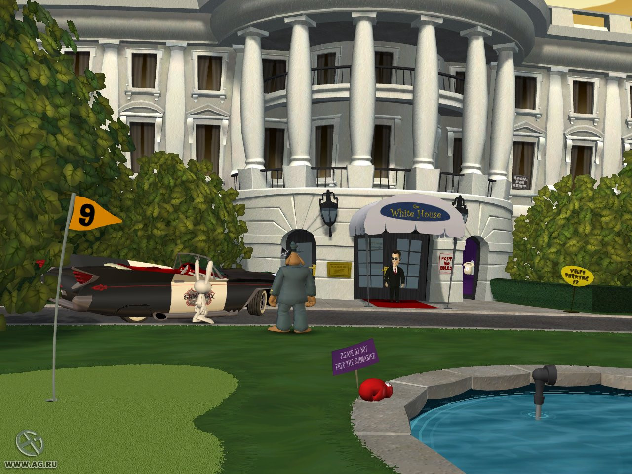 Sam & Max: Episode 4 - Abe Lincoln Must Die! - кадр 12