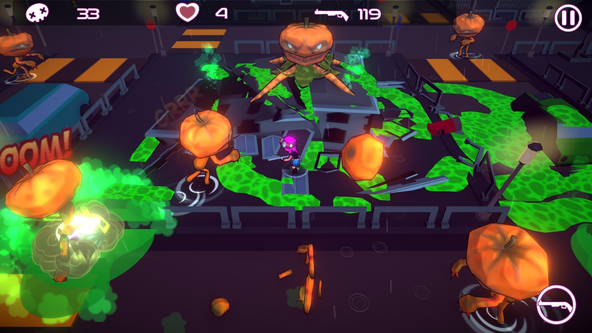 Anikila vs Alien Pumpkins (itch) - кадр 3