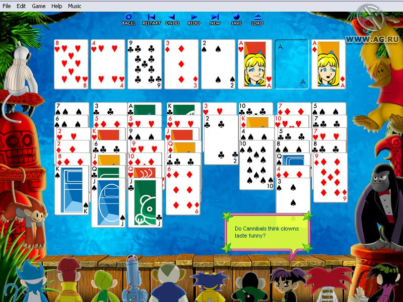 Burning Monkey Solitaire 2005 - кадр 9