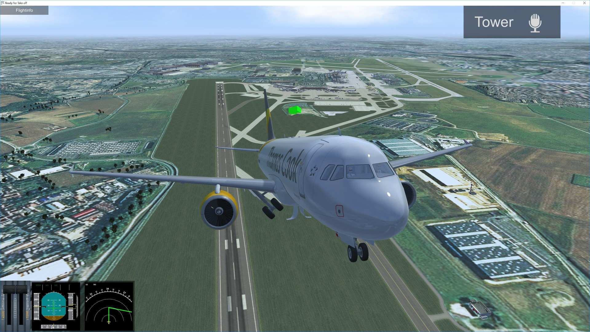 Ready for Take off - A320 Simulator - кадр 9