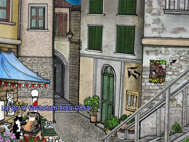 A Cat's Night 2: Orazio goes to town (itch) - кадр 4