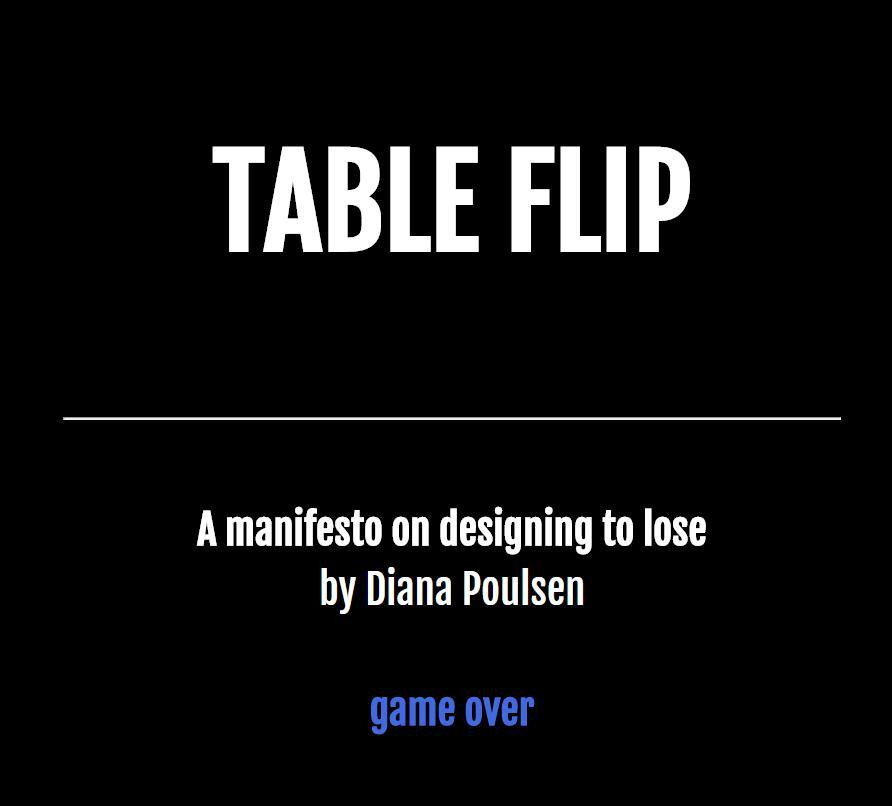 Table Flip Manifesto (itch) - кадр 1