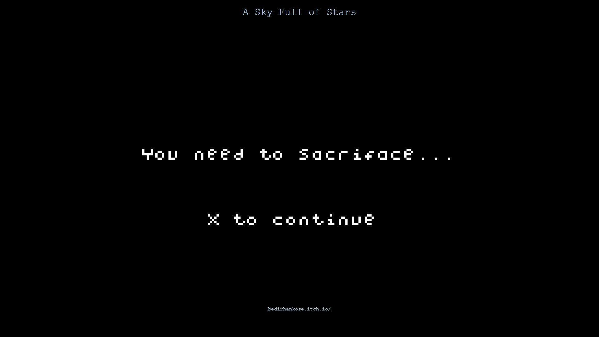 A Sky Full of Stars (itch) - кадр 4