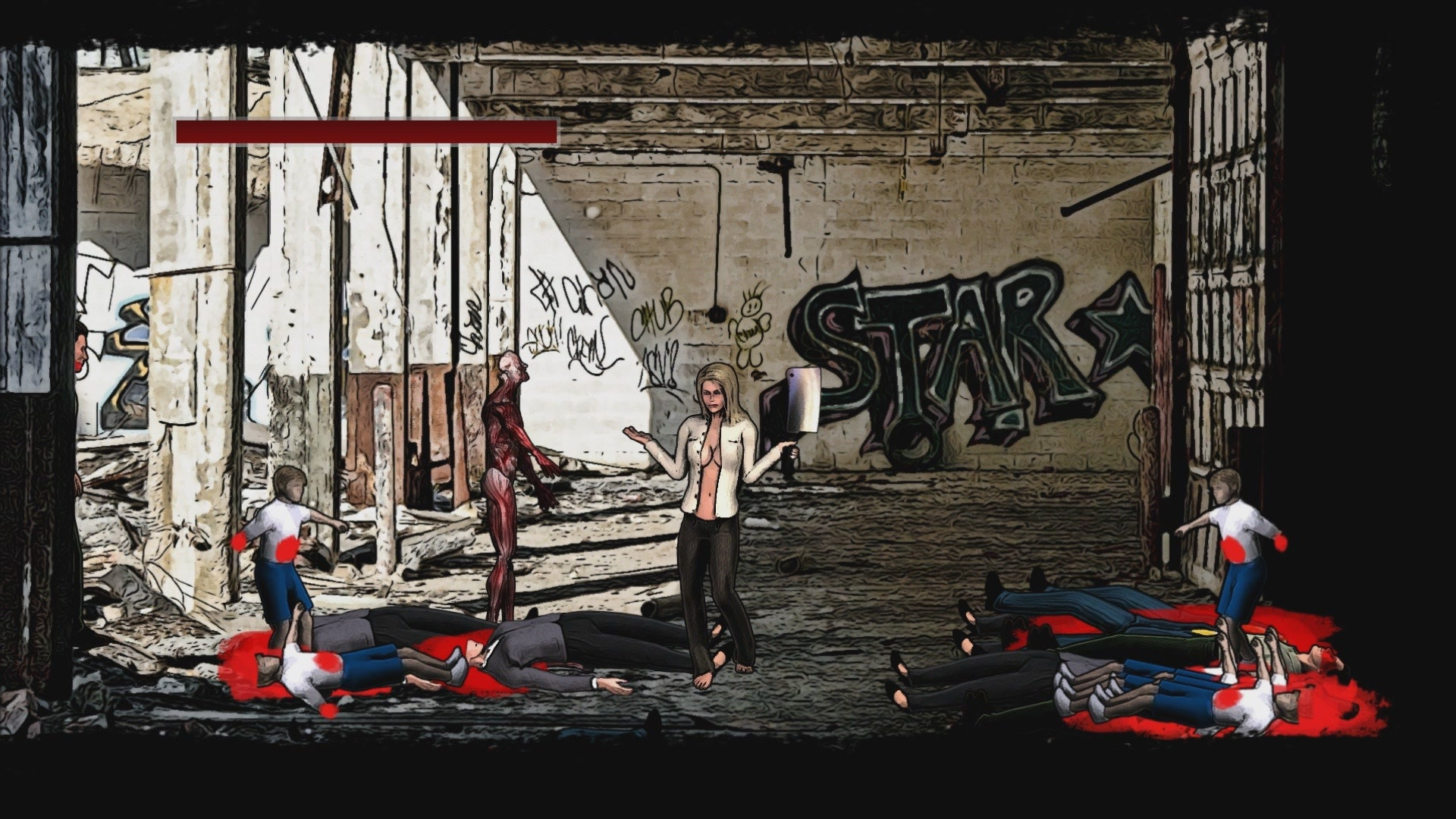 Massive Cleavage vs Zombies (itch) - кадр 5