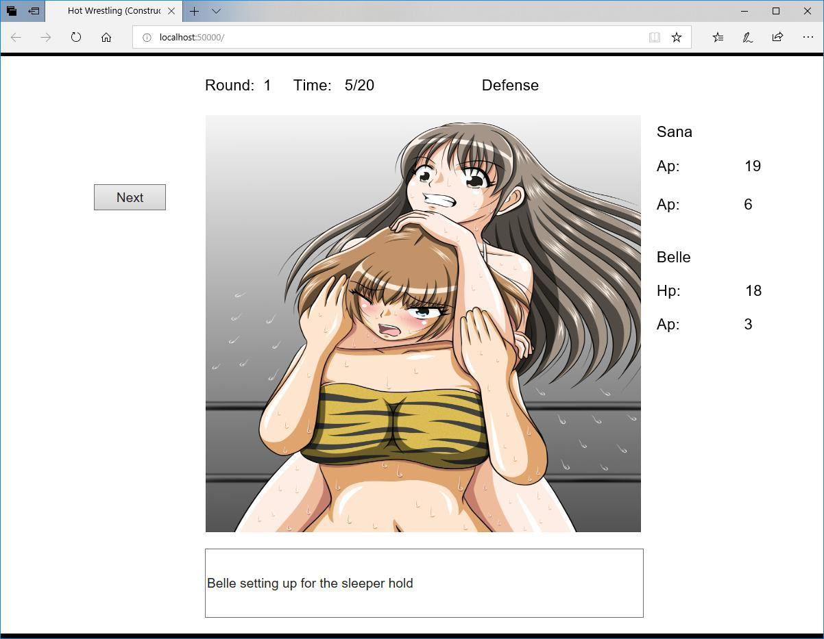 Hot Wrestling (itch) - кадр 3