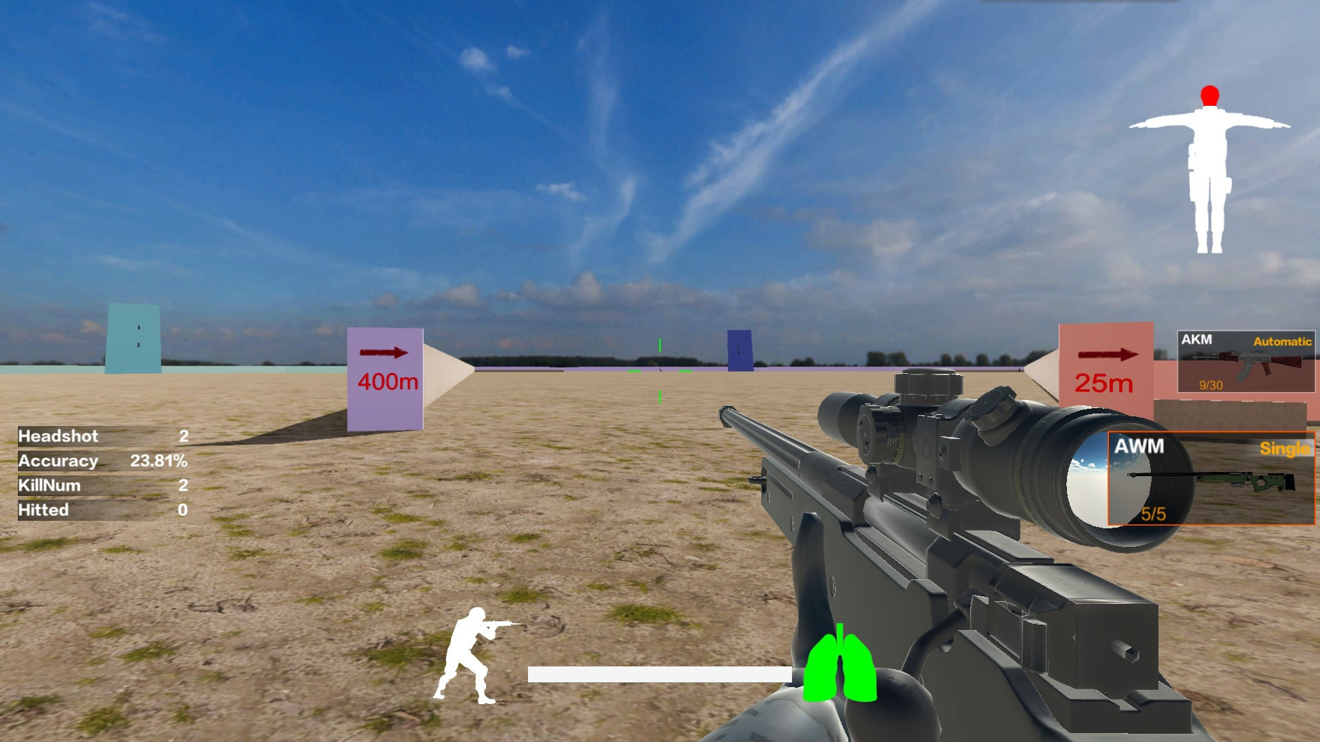 Battleground Shooting Training / Eating Chicken Shooting Trainer - кадр 3