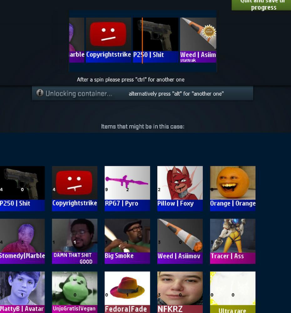 Pyrocynical Case Opening Simulator (itch) - кадр 1