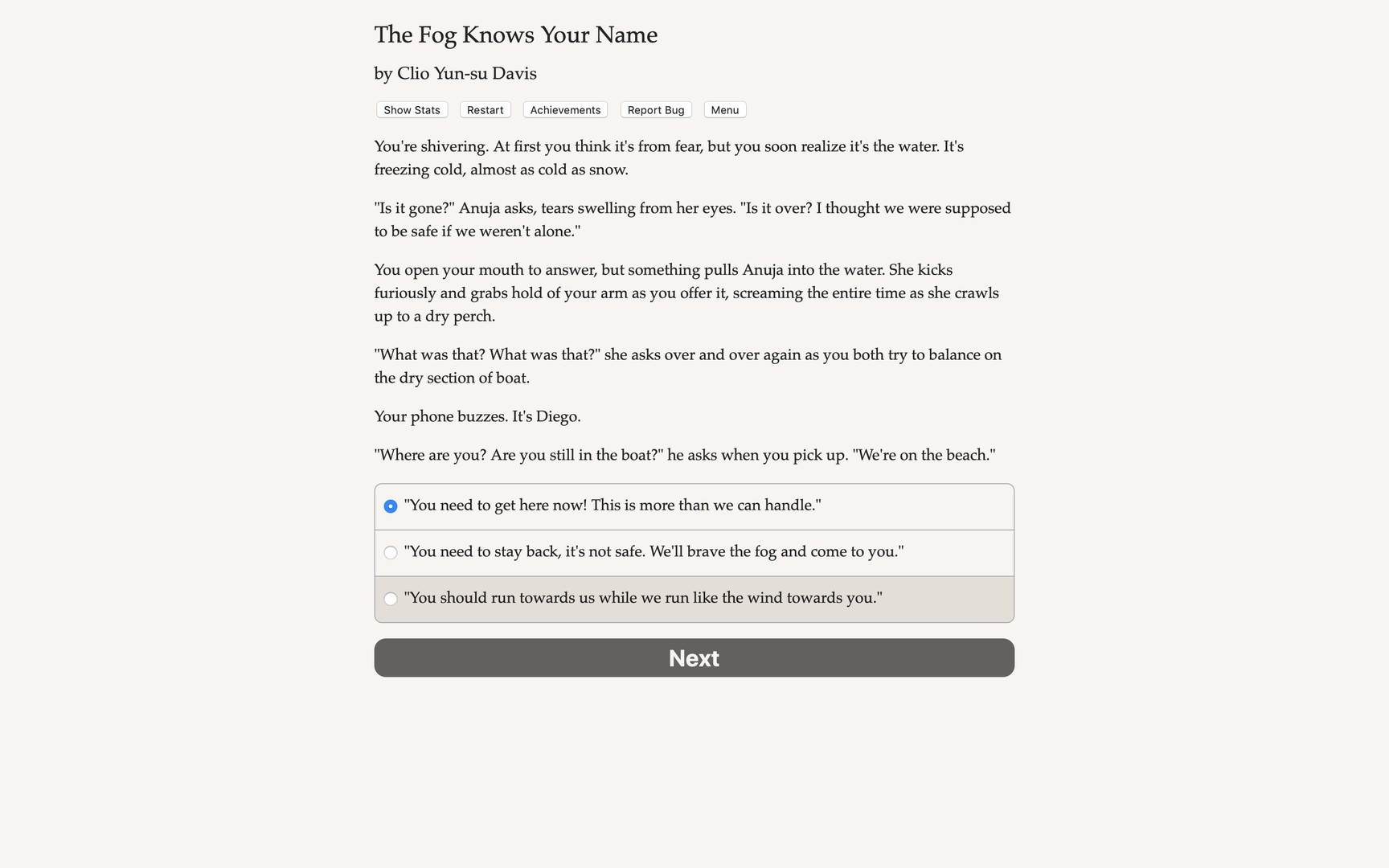 The Fog Knows Your Name - кадр 2