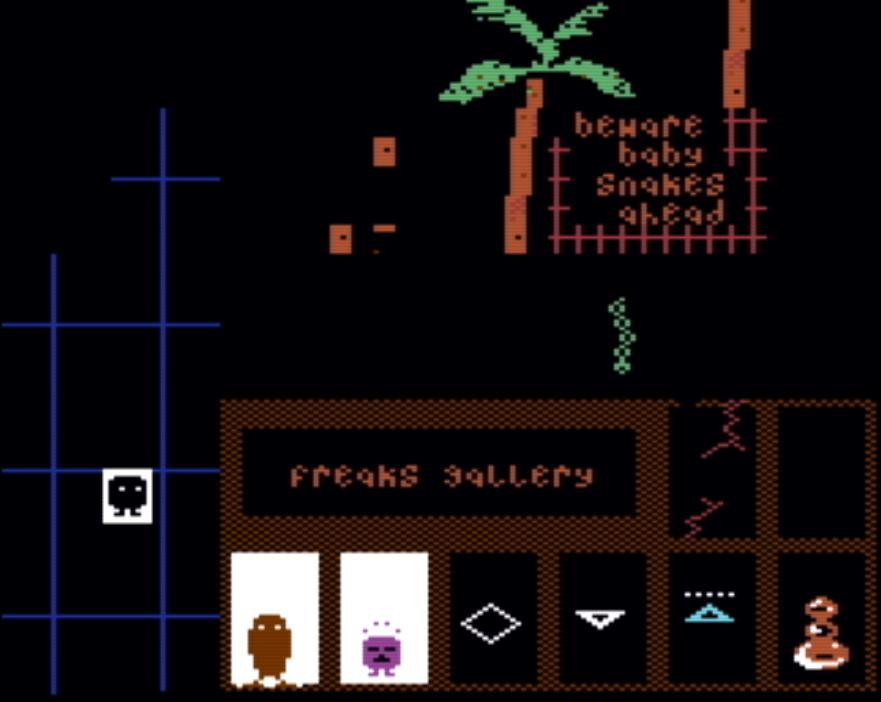 Snake Eyes (C64) Commodore 64 (itch) - кадр 2