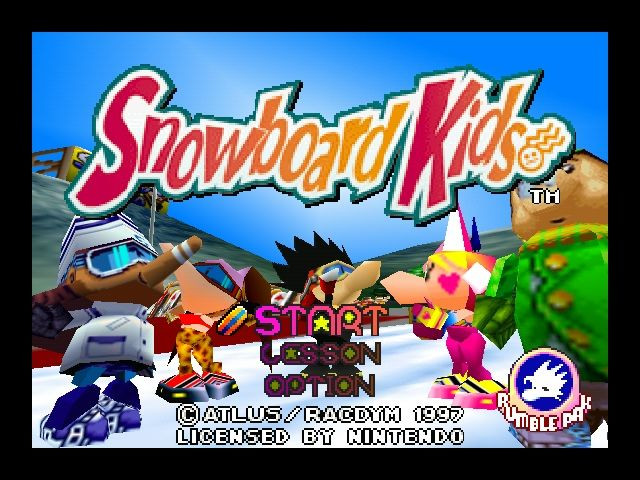 Snowboard Kids - кадр 5