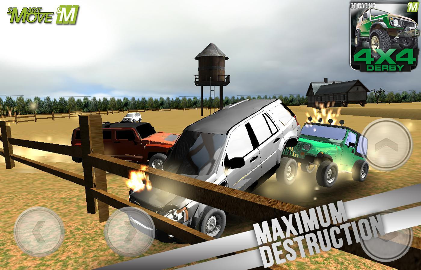 Real 4x4 Derby Racing 3D - кадр 3