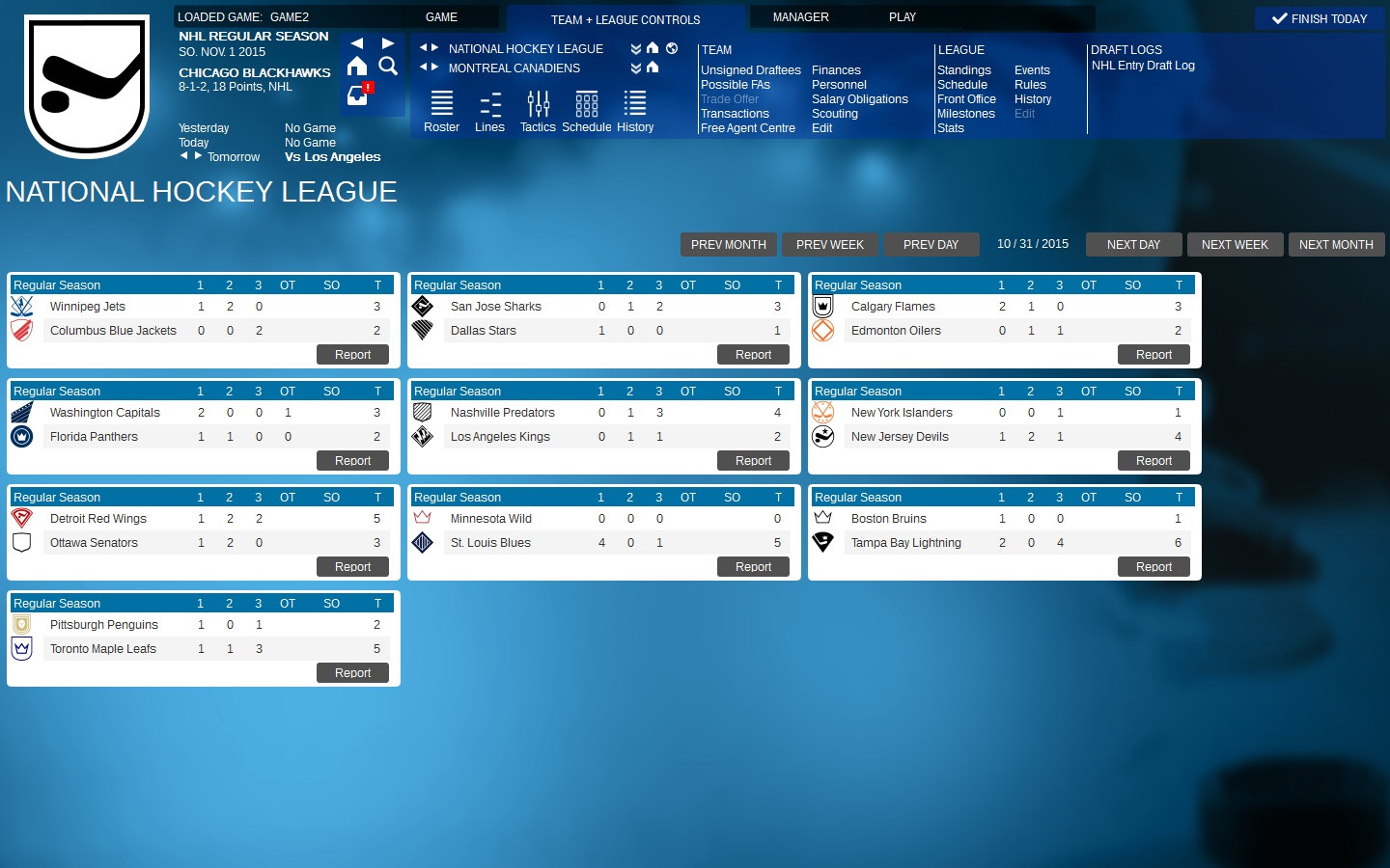 Franchise Hockey Manager 2 - кадр 7