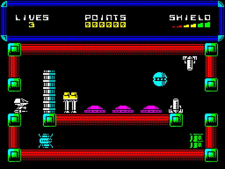 Hyperkill - A ZX Spectrum game (itch) - кадр 5