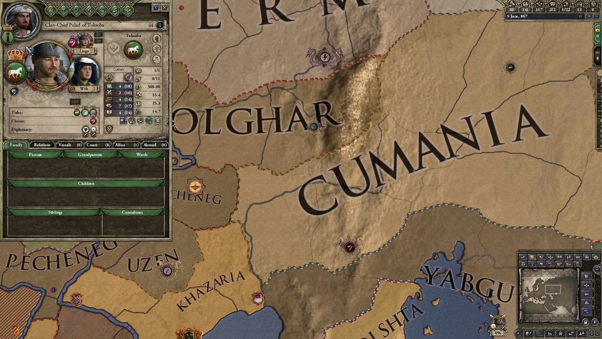 Crusader Kings II: Horse Lords - кадр 6