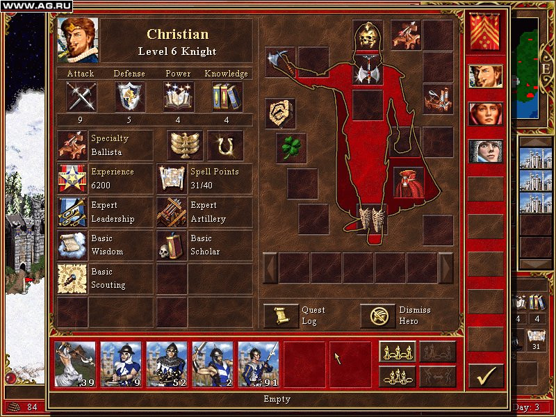 Heroes of Might and Magic 3: The Restoration of Erathia - кадр 12