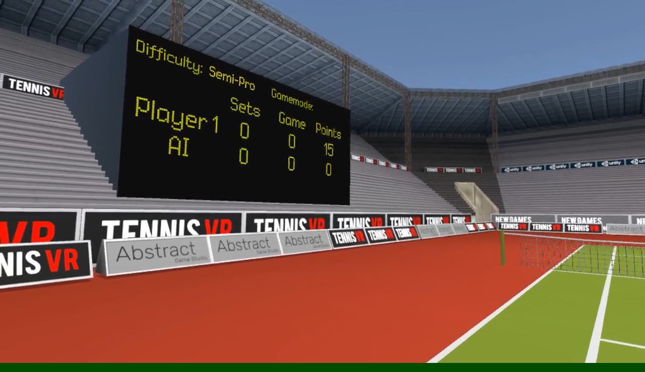 TennisVR - кадр 2