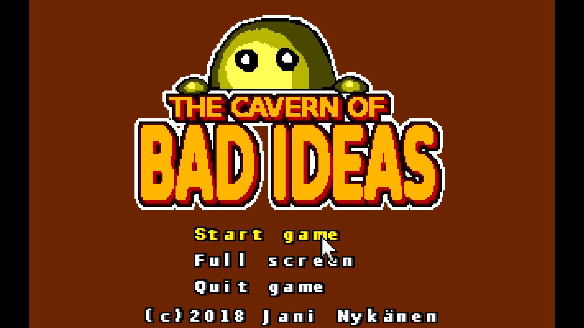 The Cavern of Bad Ideas (itch) - кадр 2