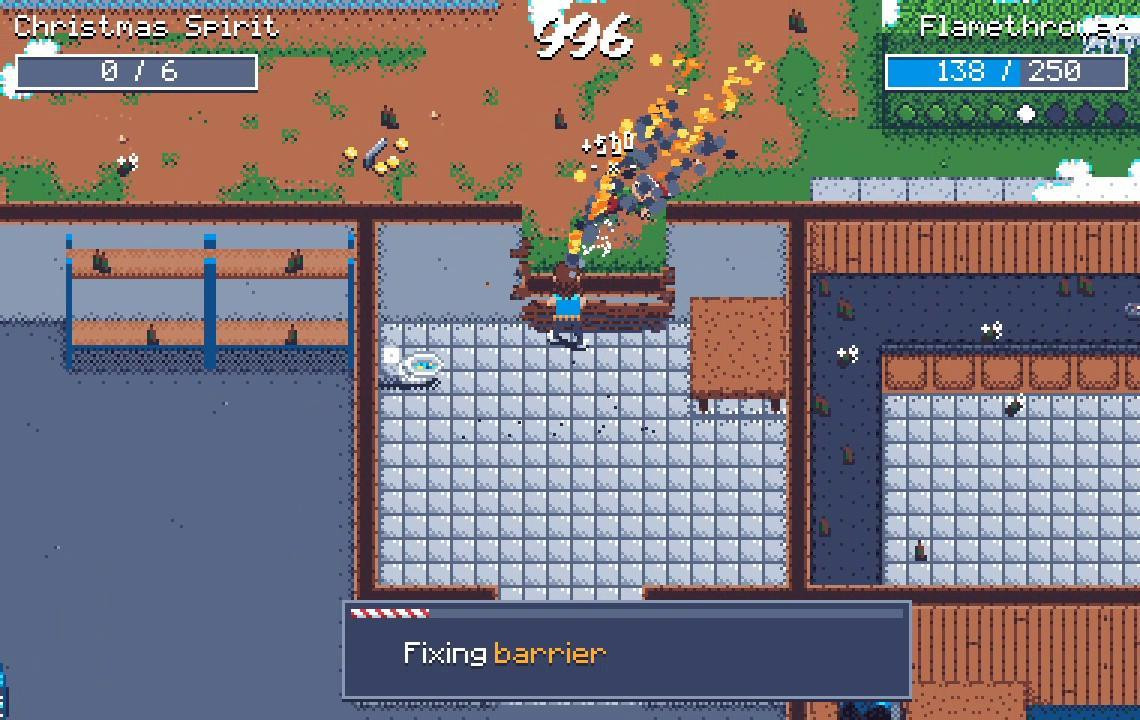 Headbangers vs. Christmas Elves (itch) - кадр 4