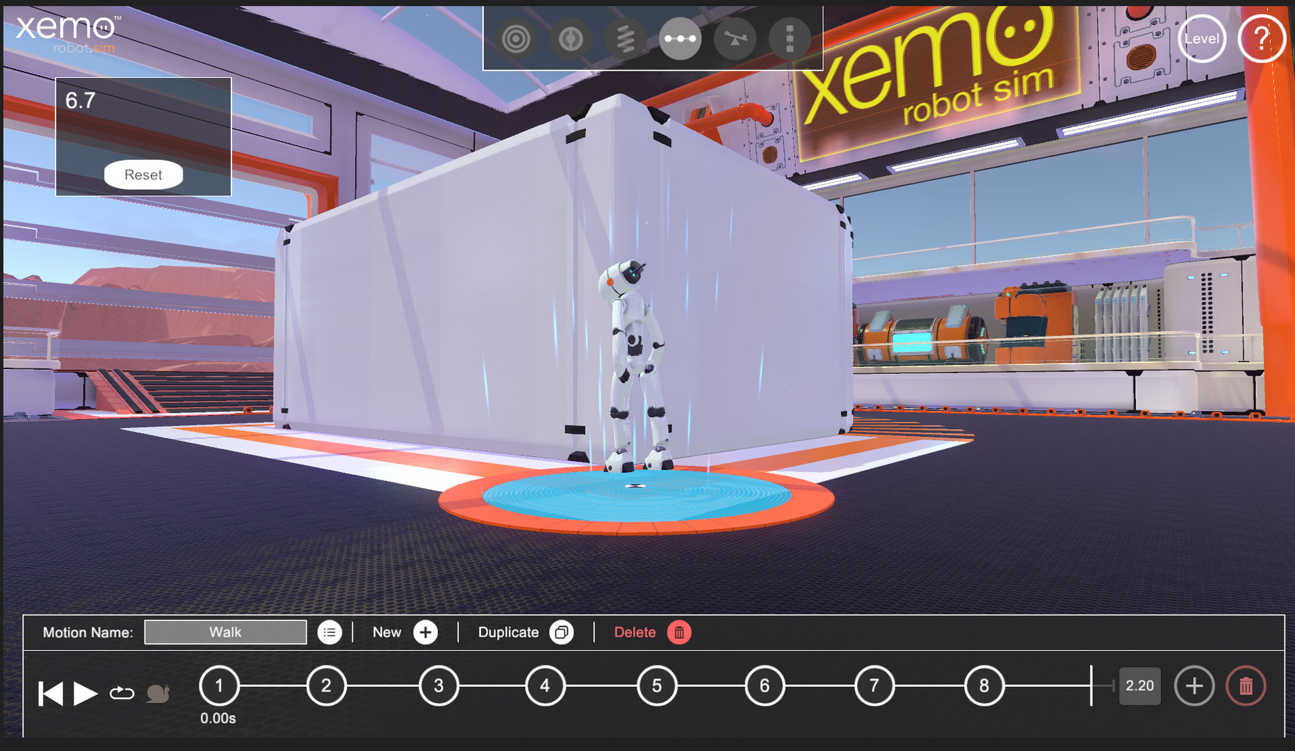 Xemo: Robot Simulation - кадр 3