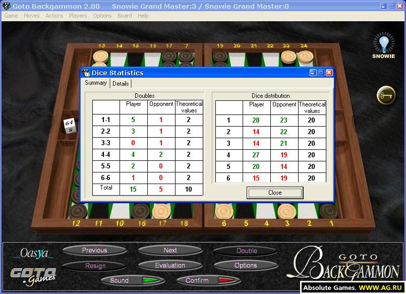 Goto Backgammon - кадр 3