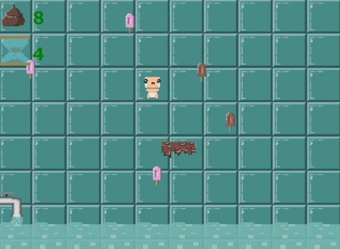 Nooo bath time! (itch) - кадр 1