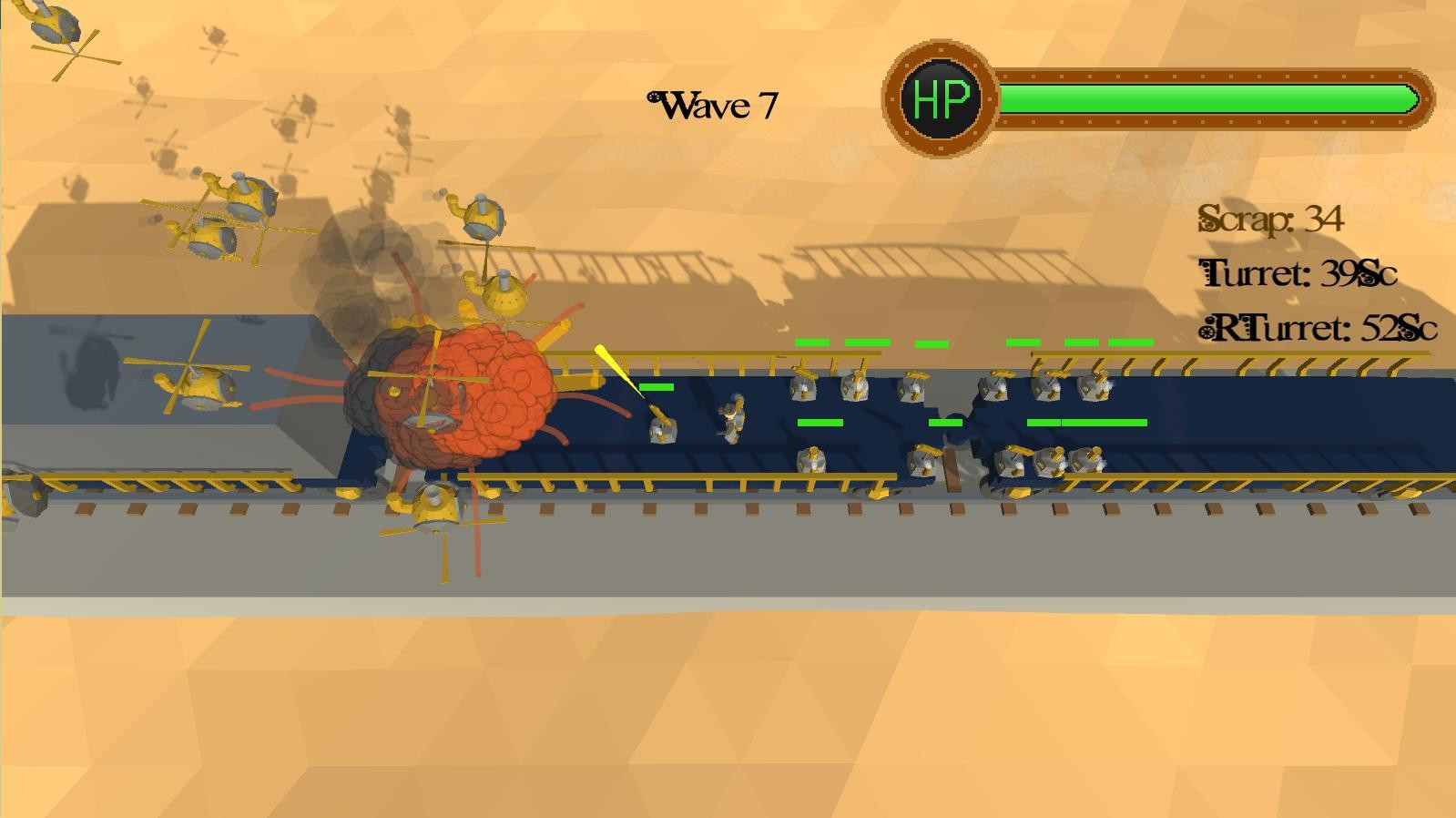 Bots & rails (itch) - кадр 2