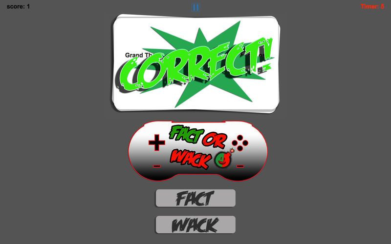 FACT OR WACK video games - кадр 5