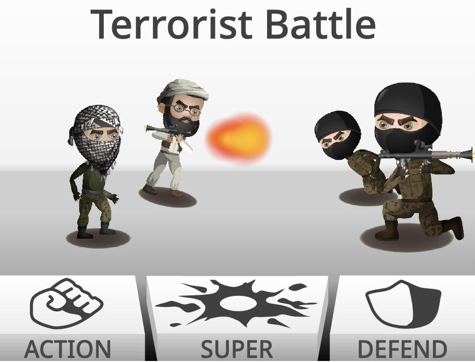Terrorist Battle (itch) - кадр 1