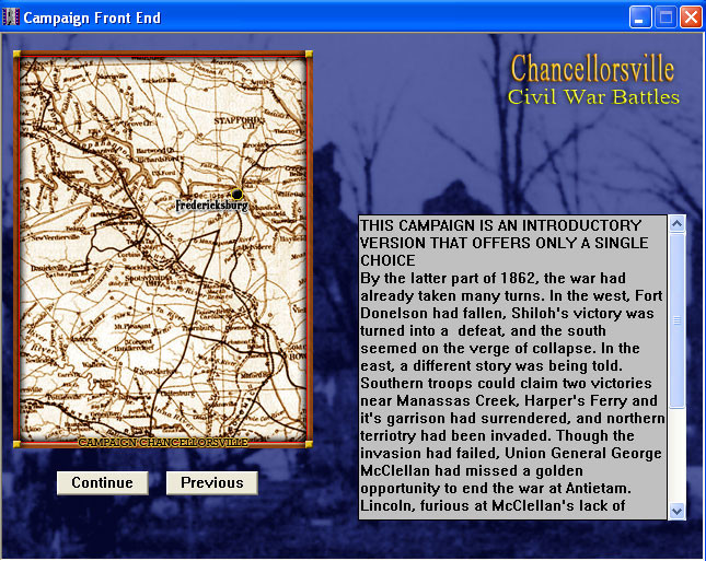 Civil War Battles: Campaign Chancellorsville - кадр 3