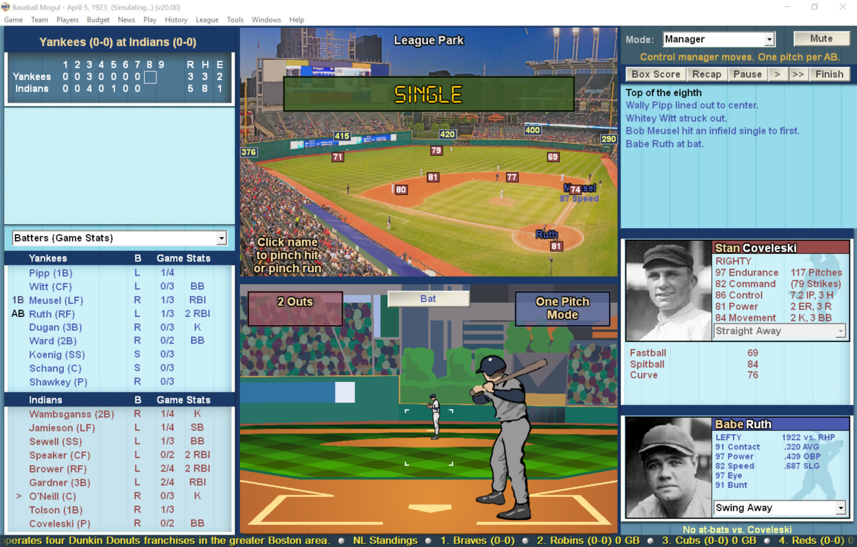 Baseball Mogul 2017 - кадр 9