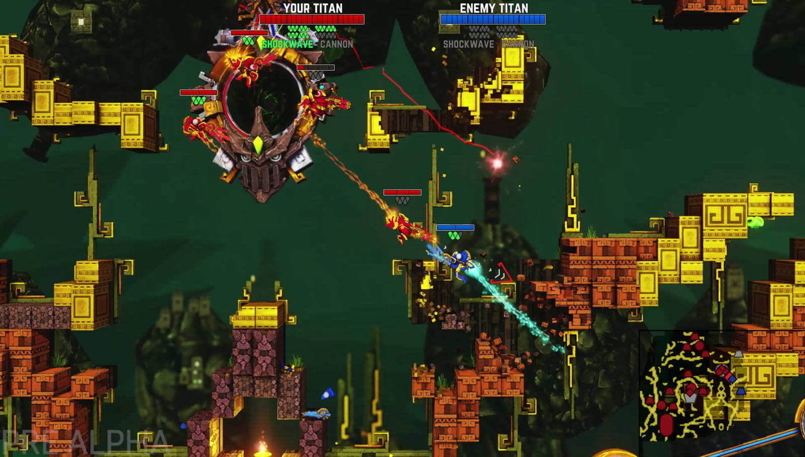Antegods - Stonepunk arena shooter - кадр 13