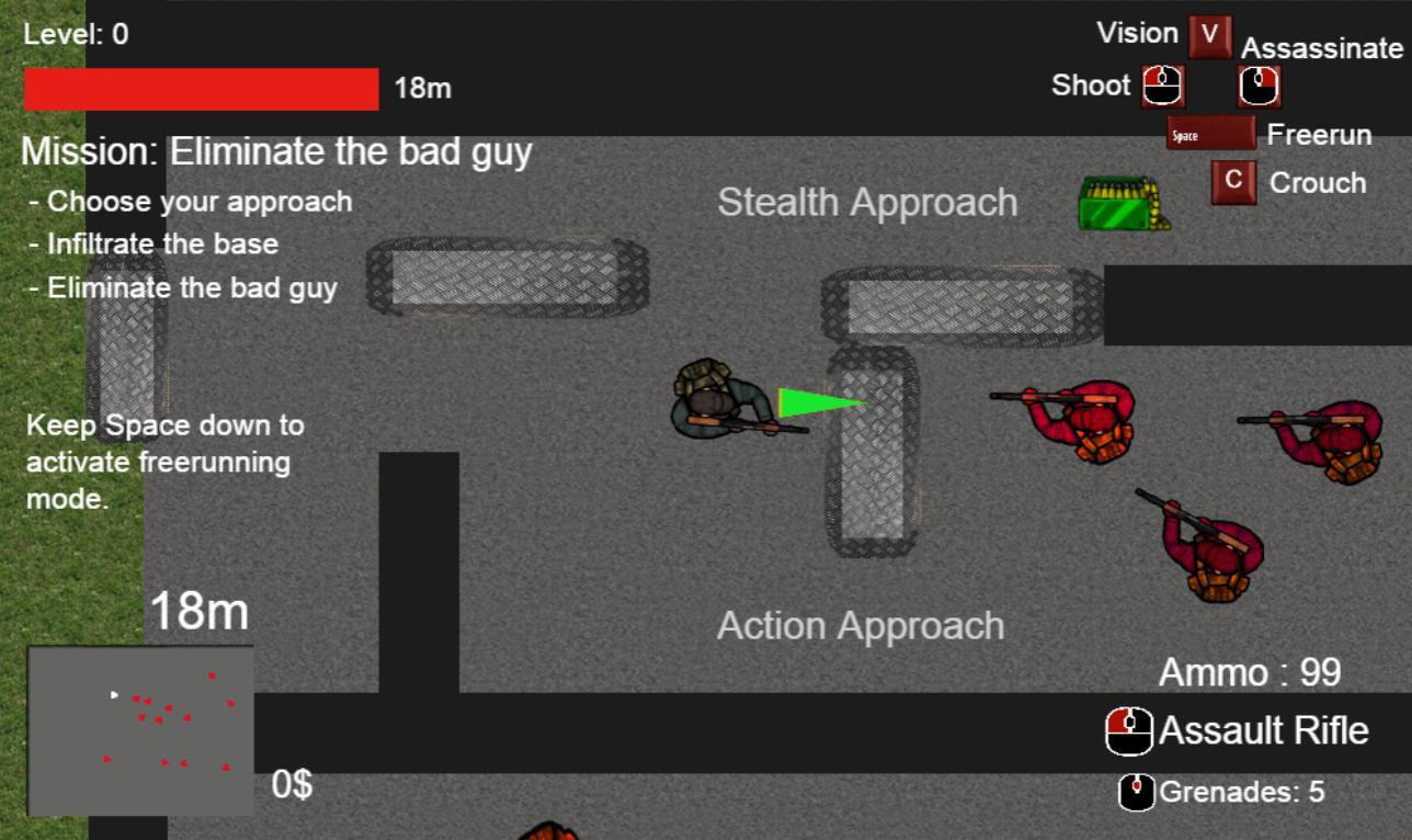 AAA Game - The Game (itch) - кадр 2