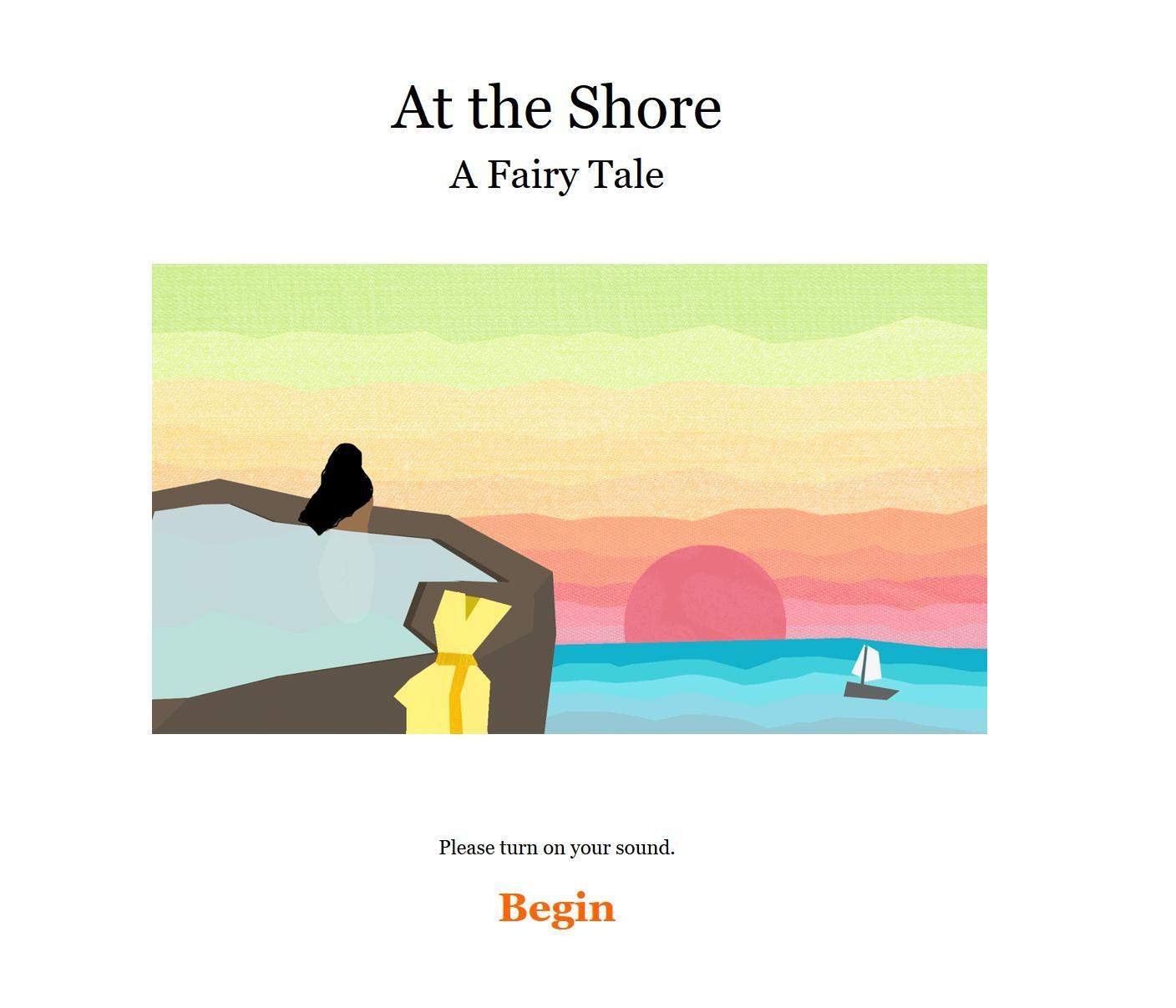 At The Shore: A Fairy Tale (itch) - кадр 1
