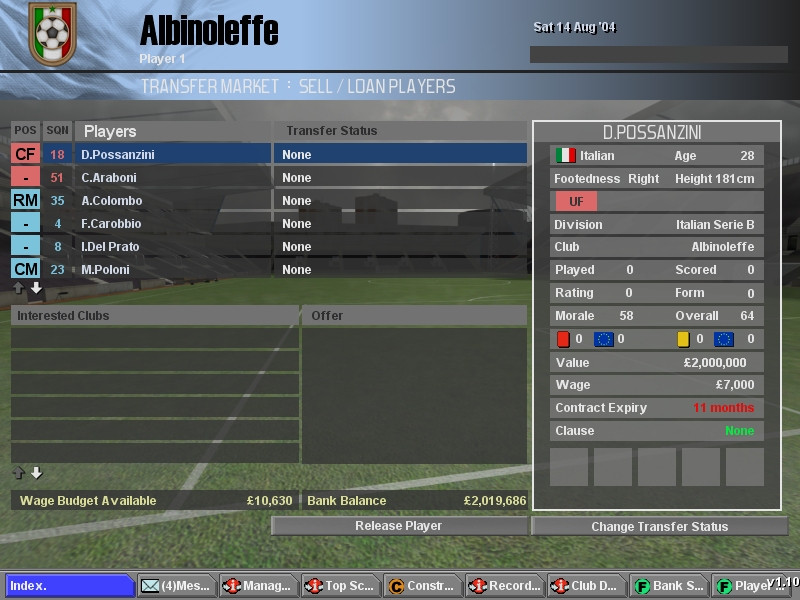 LMA Professional Manager 2005 - кадр 7