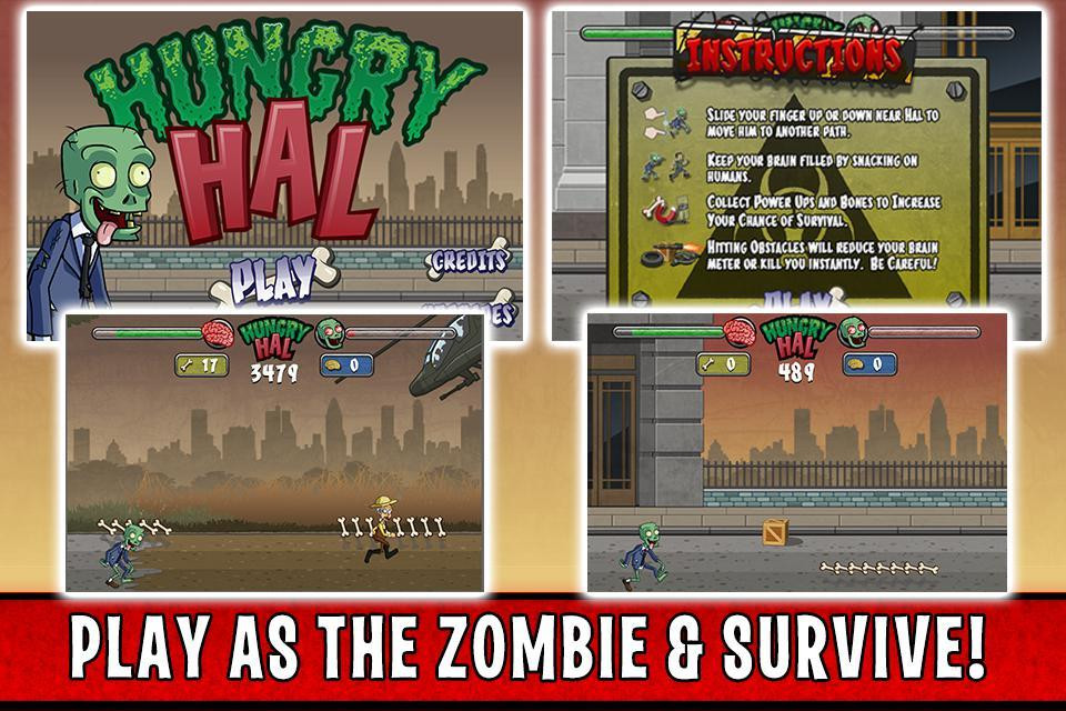 Hungry Hal - Zombie Infinite Runner - кадр 4