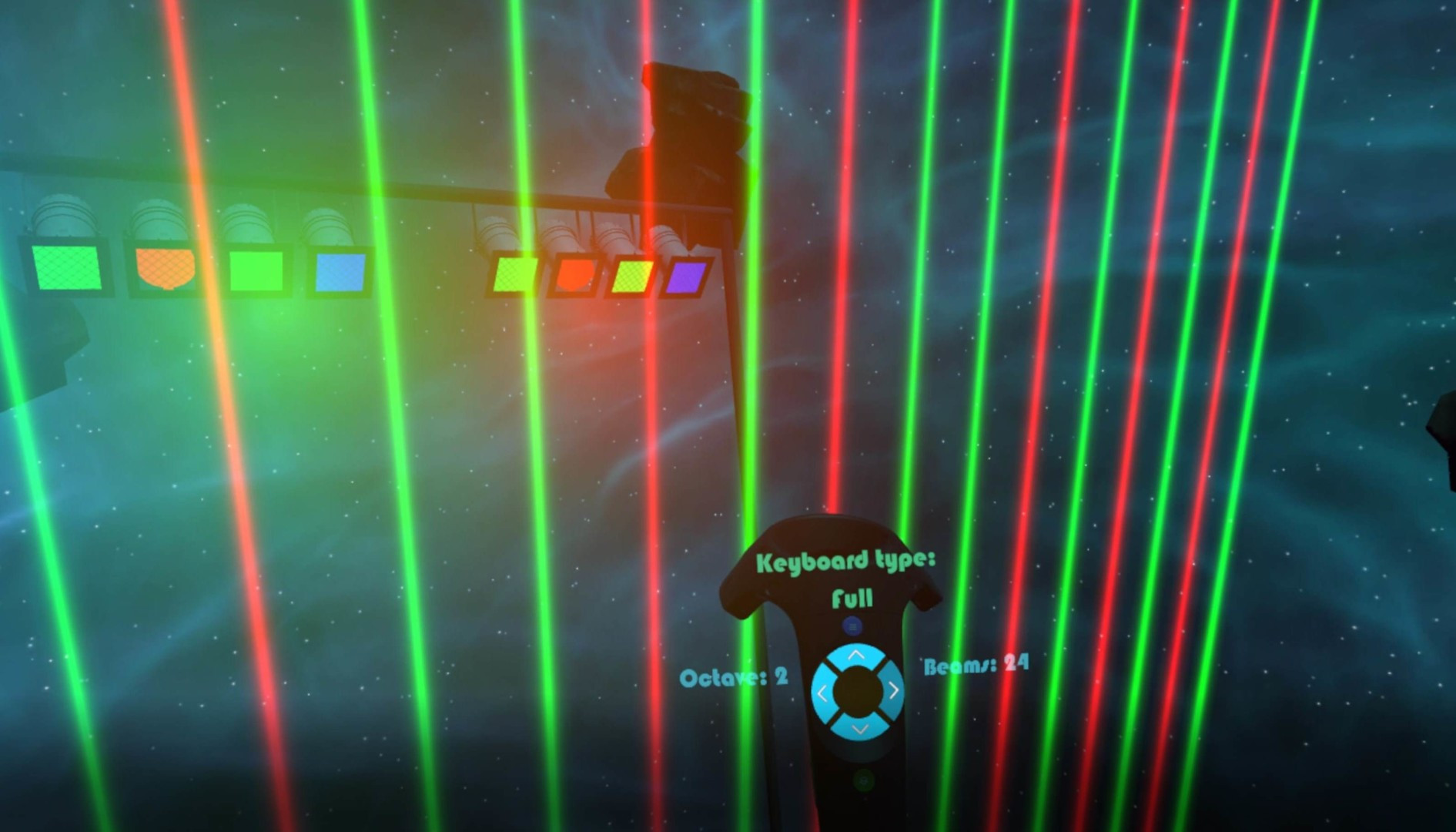 VR Laser Harp - кадр 4