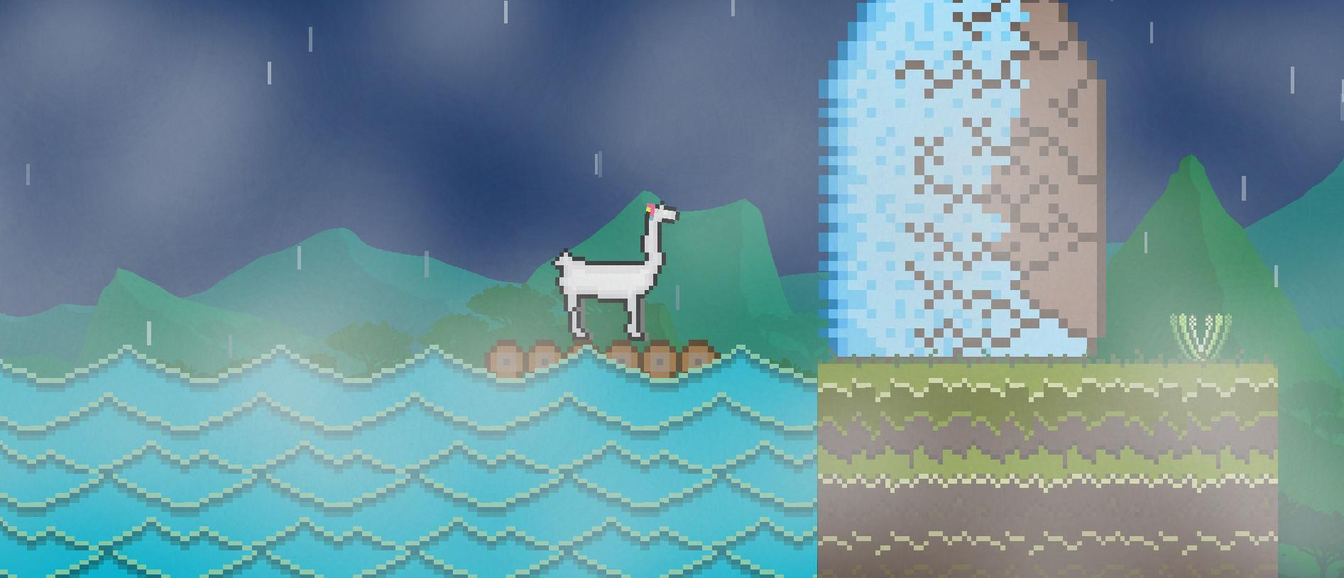 LLAMA The Spitting Game (itch) - кадр 1