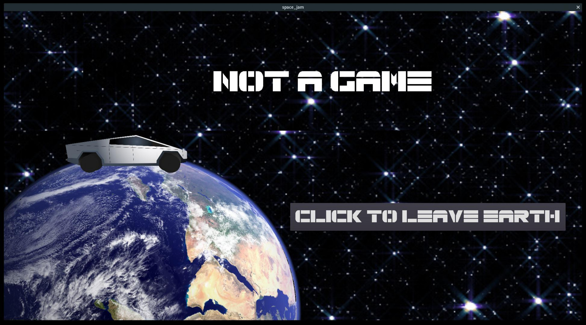 Not a game (Gaetan Depin) (itch) - кадр 1