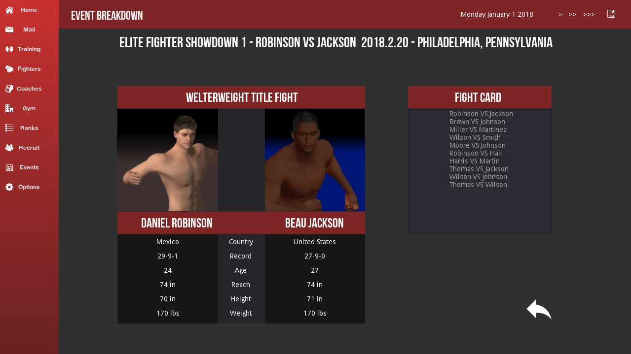MMA Simulator - кадр 5